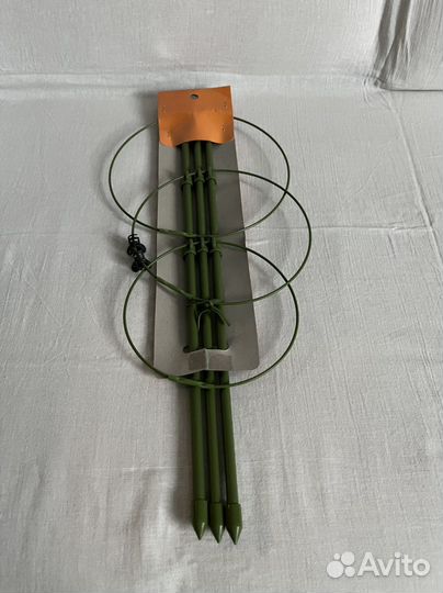 Опора металическая для растений, круглая