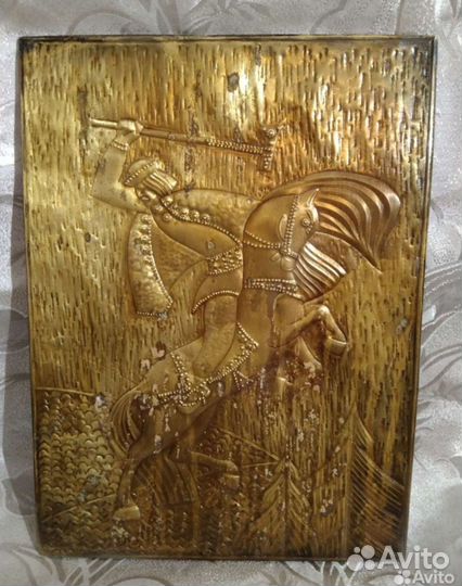 Чеканка медная СССР