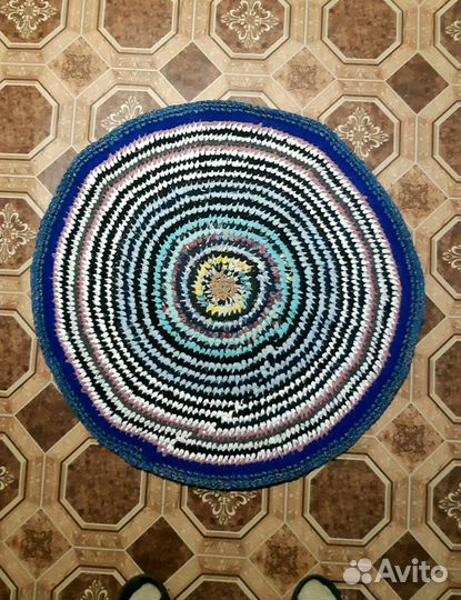 Лоскутный коврик