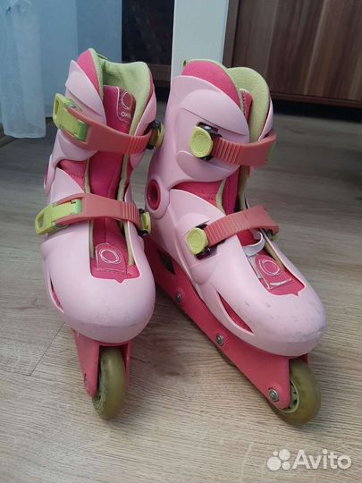 Детские ролики и защита 32-34 р-ры