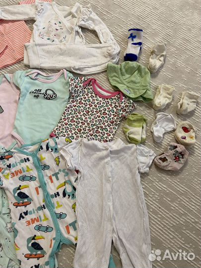 Пакет одежды для девочки 62,68