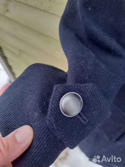 Пальто бушлат шерсть ASOS новое xs