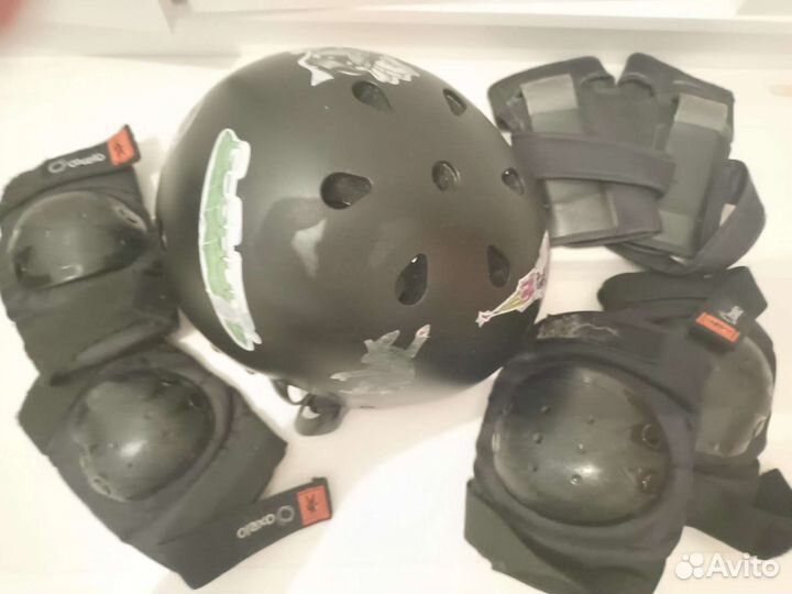 Детский шлем защитный, для скейт борда