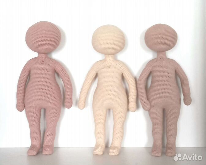 Описание вязания интерьерной куклы (мк)