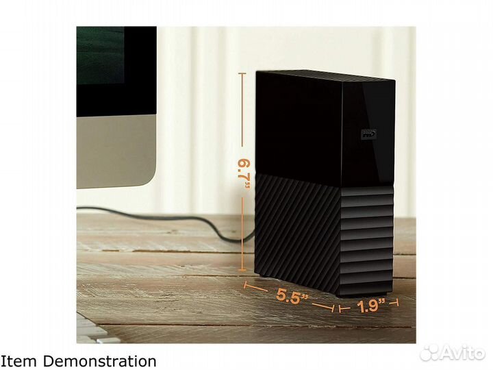 Внешний жесткий диск WD My Book 16TB USB 3.0