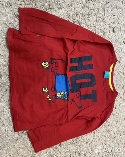 Футболки с длиным рукавом на мальчика 116