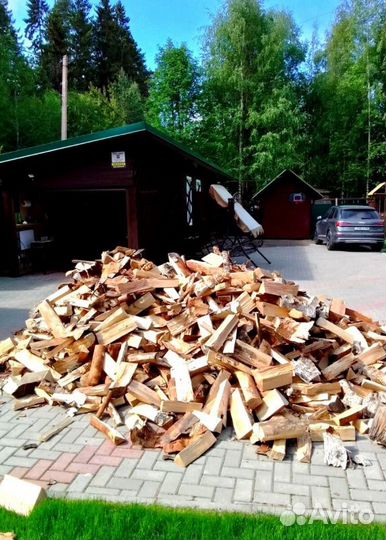 Дрова Береза с доставкой в Выборге