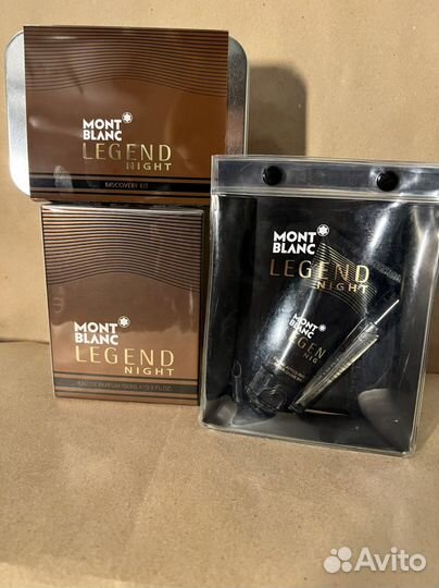 Montblanc legend night наборы, 100
