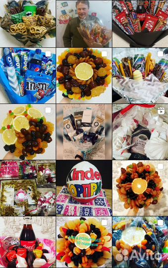 Изготовление съедобных букетов