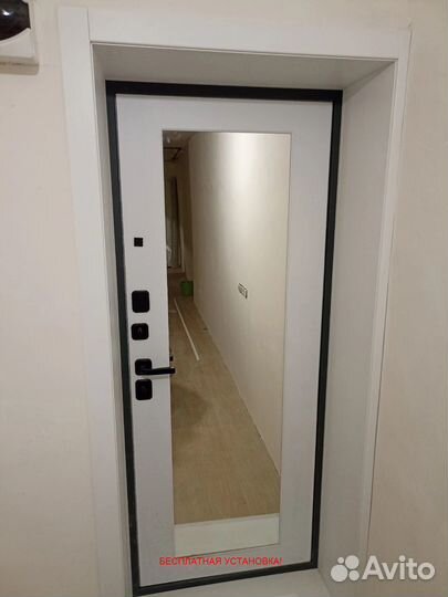 Металлическая входная дверь с установкой в подарок