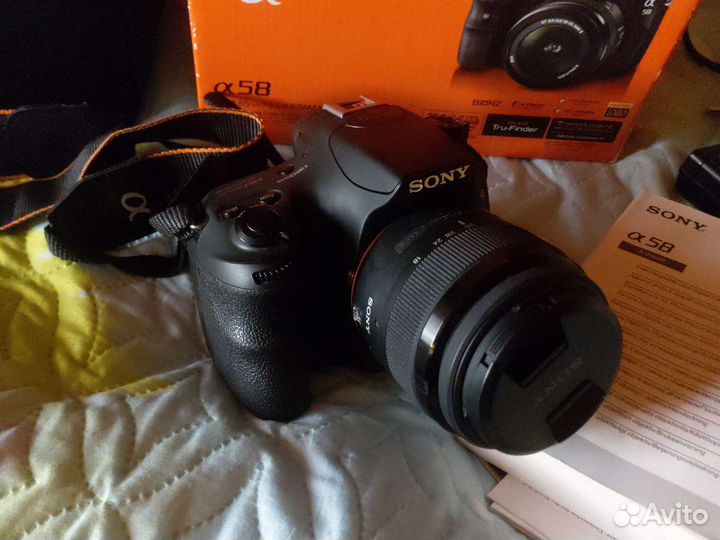 Фотоаппарат зеркальный Sony Alpha SLT-A58 Kit