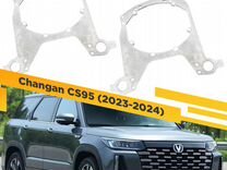 Рамки для замены линз в фарах Changan CS95 2023-20