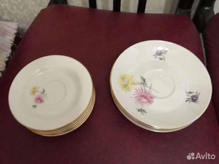 Чашка с блюдцем гдр