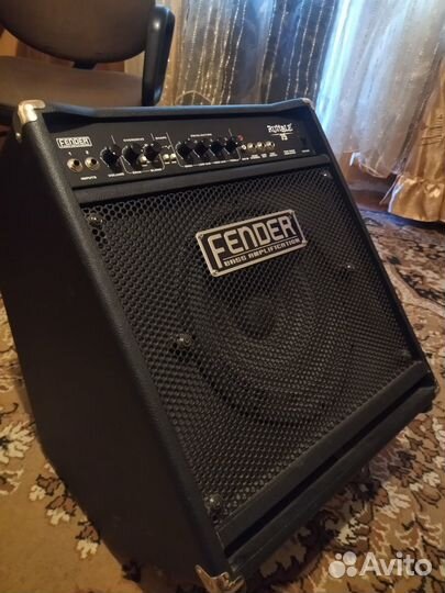 Басгитара Cort c4 plus и комбик Fender rumble75