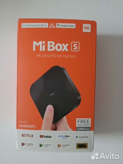 Тв-приставка Xiaomi Mi Box S EU (MDZ-22-AB)