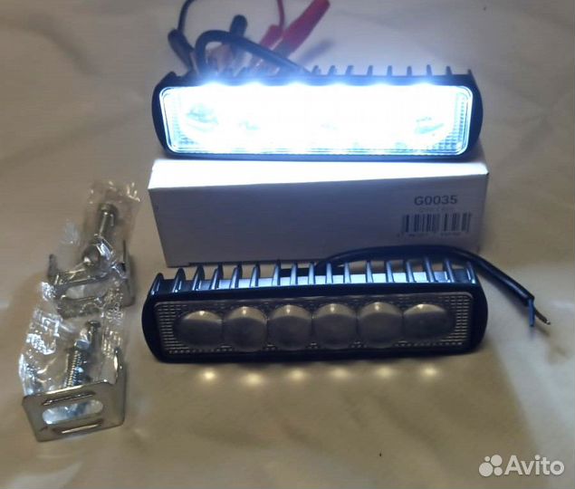 Ходовые огни линзованные 48 ватт лед Новые