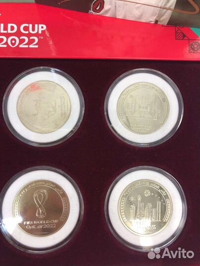 Набор монет Катар 2022 чм футбол