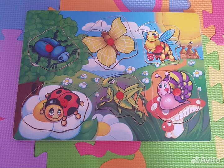 Развивающие игрушки. Рамки-вкладыши