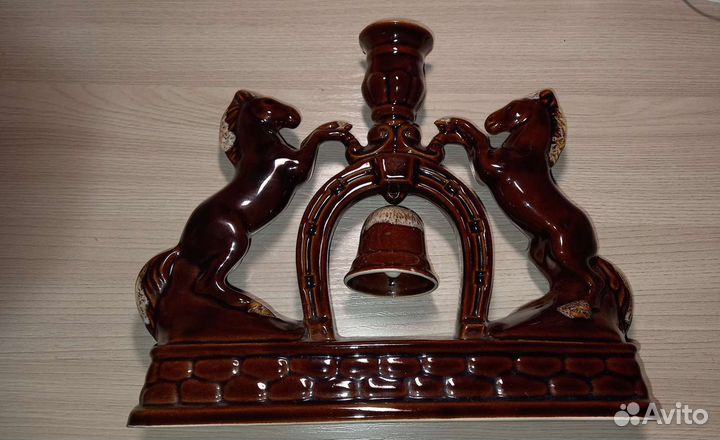 Керамический подсвечник