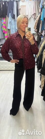 Блузка пайетки Miho's Италия