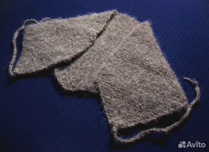 Пояс из собачьей шерсти на завязках Микс