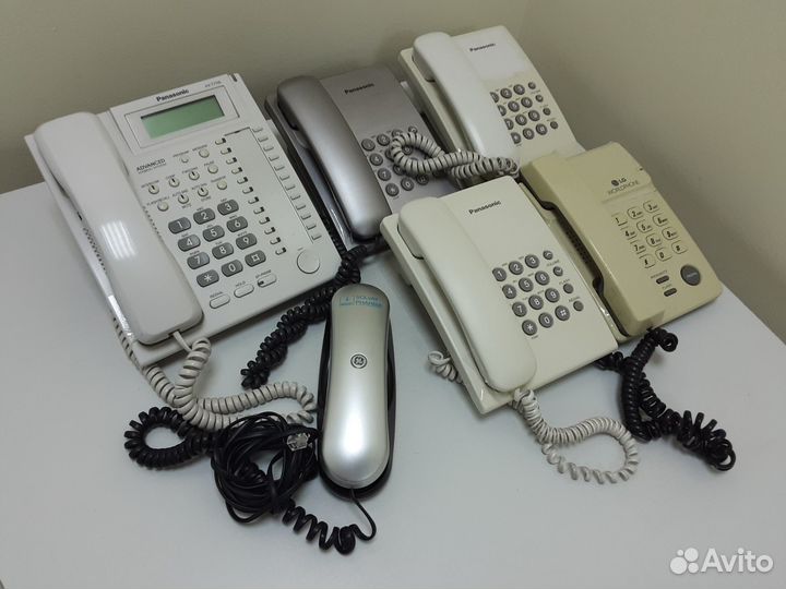 Телефон Проводной Радиотелефон Трубка Panasonic