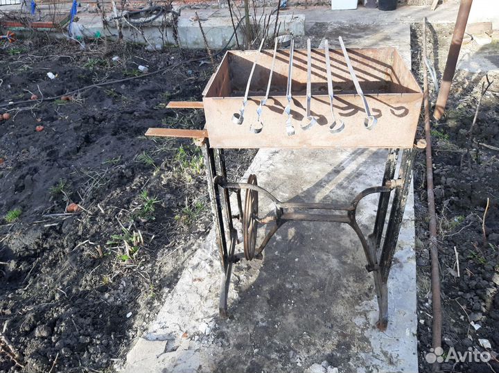 Мангал разборный 4 мм