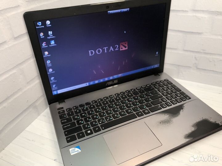 Игровой ноутбук Asus 2 видеокарты/intel