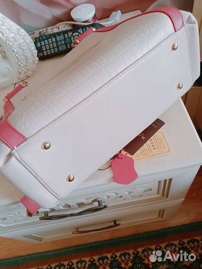 Сумка большая кожаная