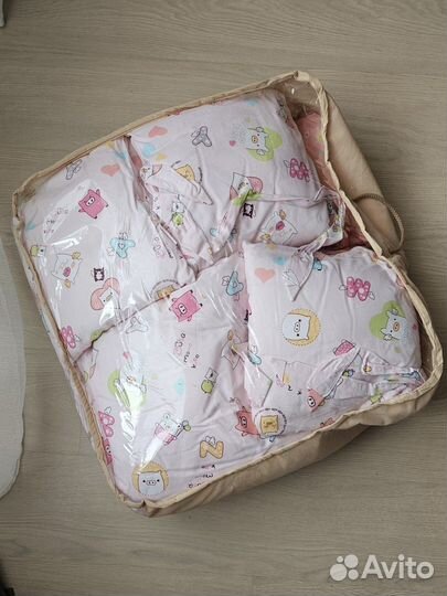 Комплект бортиков для детской кроватки