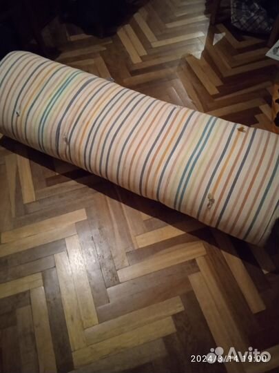 Наматрасник ватный 200х120, подушка