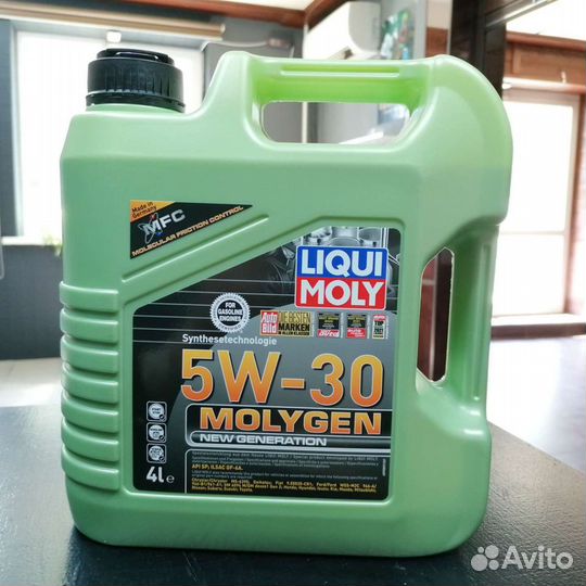 Масло Моторное Liqui Moly Molygen 5W30 4л