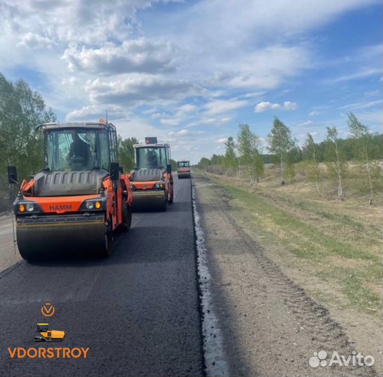 Асфальтирование укладка асфальта
