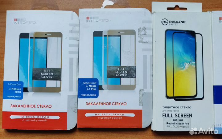 Защитные стёкла на Android