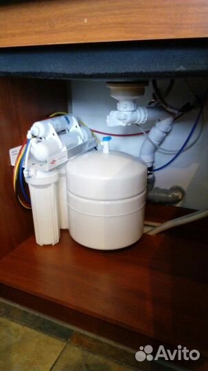 Установка обратного осмоса и фильтров для воды