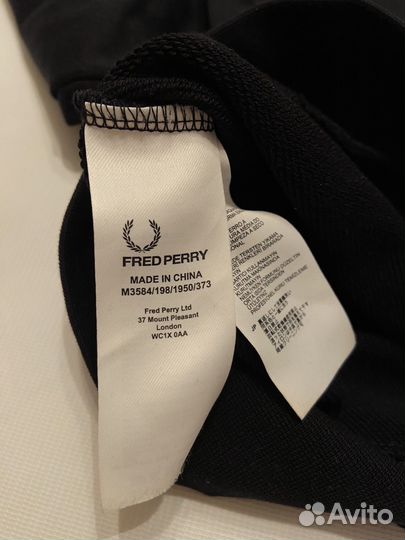 Свитшот fred perry