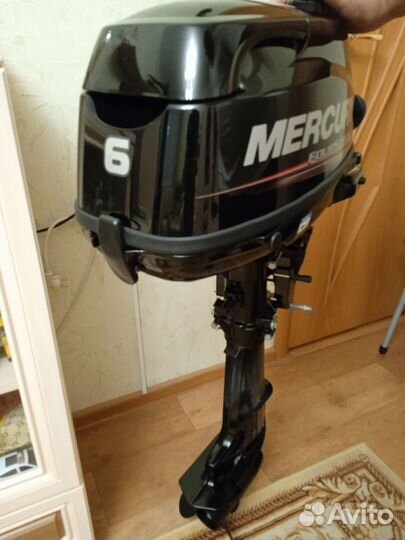 Новый лодочный мотор меркури 6л.с. 4т