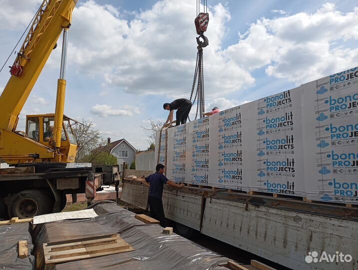 Пеноблоки с завода Бонолит