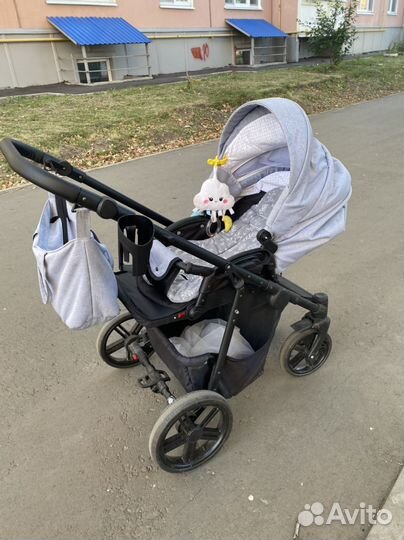 Коляска 2 в 1 camarelo picco