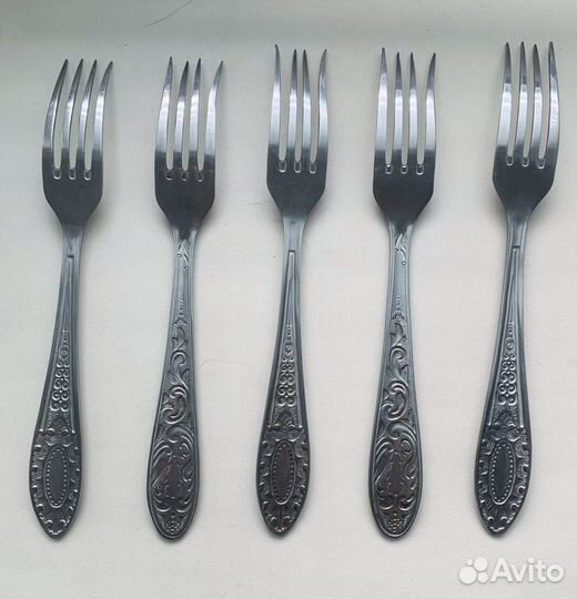 Вилка СССР нержавейка 5шт