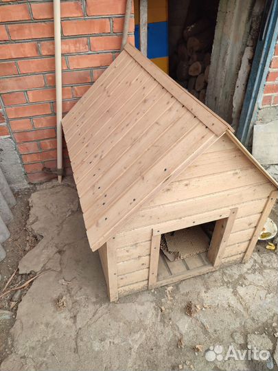 Будка для собаки утепленная