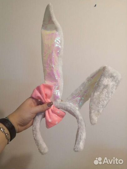 Ободок ушки зайчика