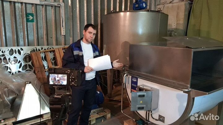 Плавитель блоков масла - жиротопка