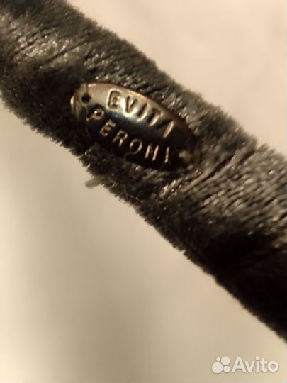 Ободок от Evita Peroni серый с цветком