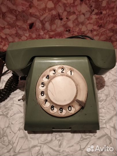 Телефон СССР дисковый