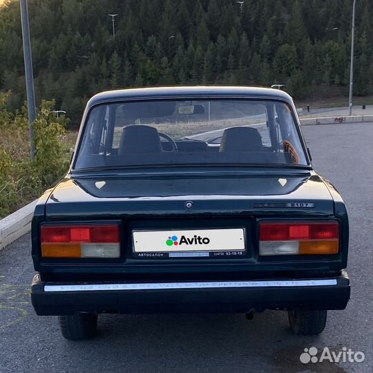 ВАЗ 2107 1.6 МТ, 2007, 186 291 км