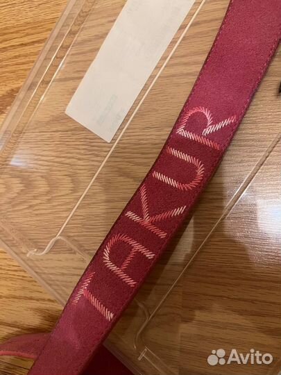 Пояс замшевый