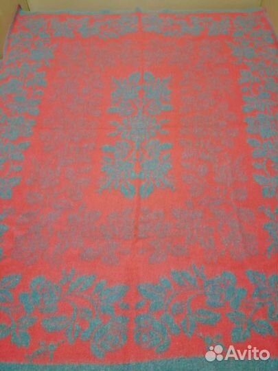 Одеяло шерстяное СССР новое