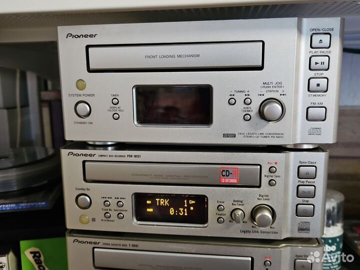 Музыкальный центр Panasonic + Sony