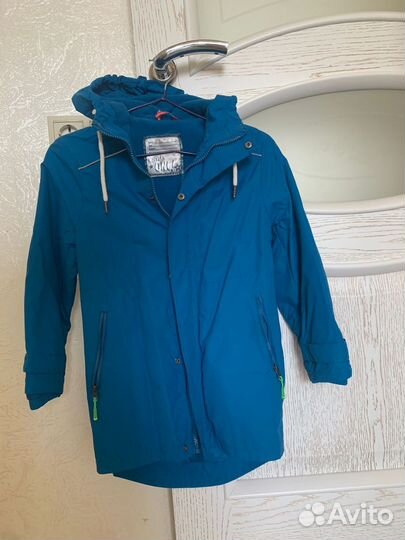 Парка ветровка на флисе